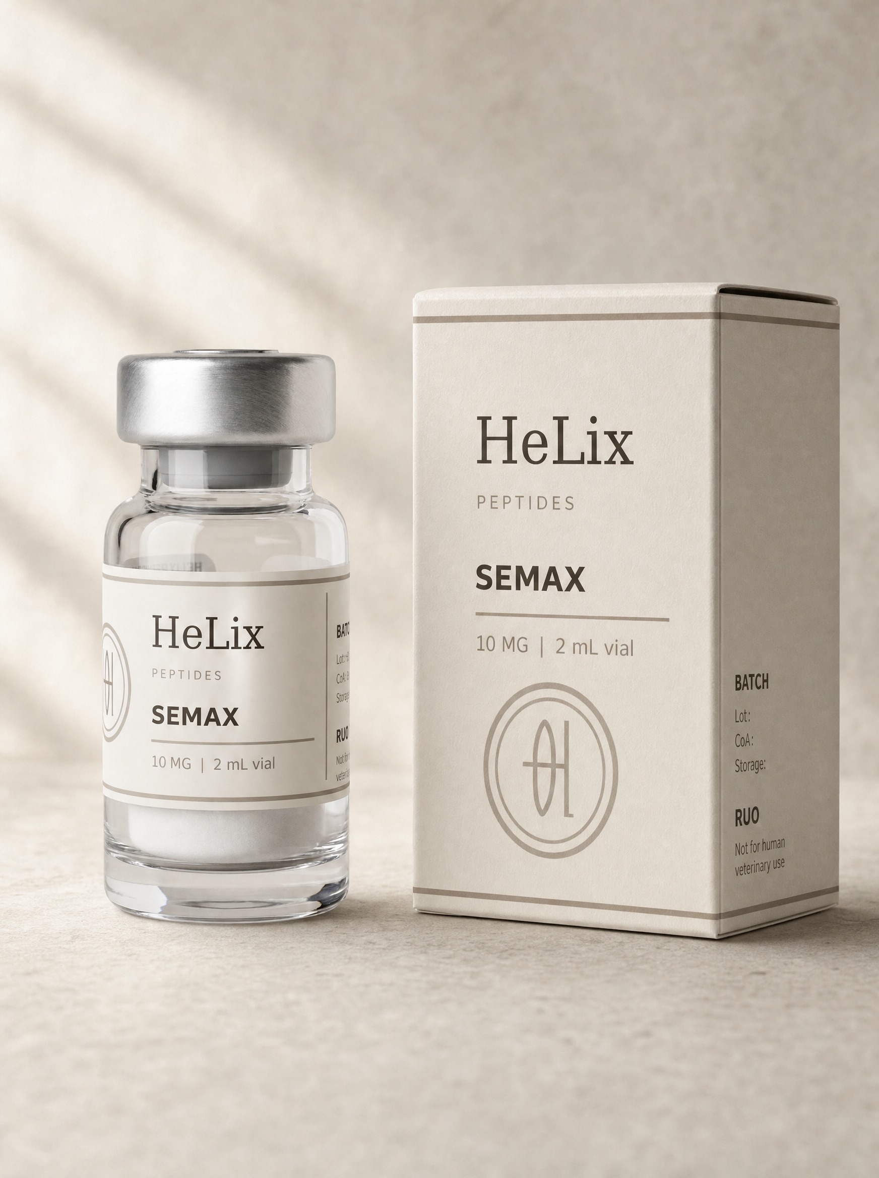 Carton and vial